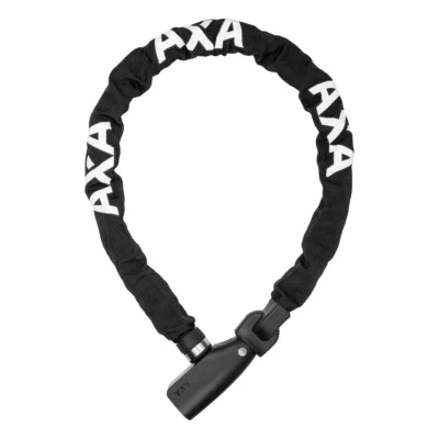 Kettingslot Axa Absolute 5-110 met polyester hoes - zwart