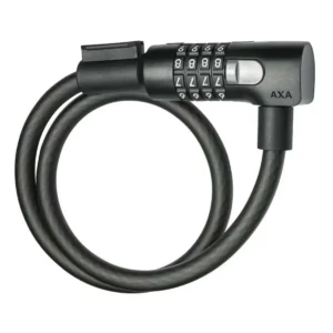 Kabelslot Axa Resolute C12-65 code - zwart