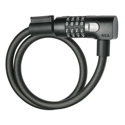 Kabelslot Axa Resolute C12-65 code - zwart