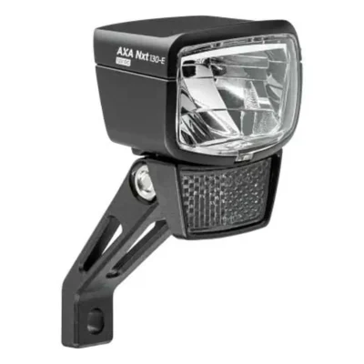 Koplamp Axa 130 E-BIKE 6-12V - zwart