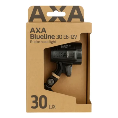 Koplamp Axa Blueline30 E-bike - zwart