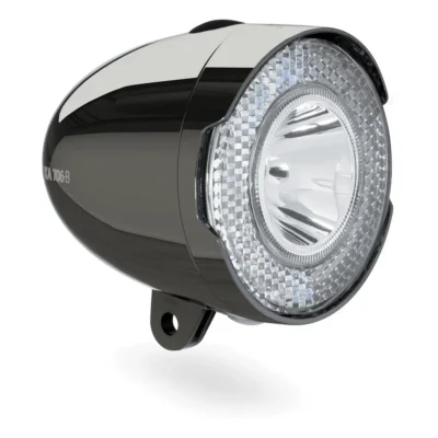 Koplamp Axa 706 15 Lux - zwart