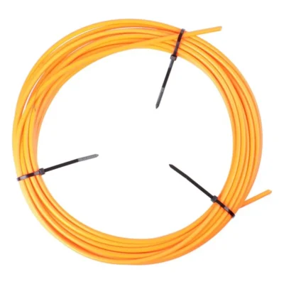 Buitenkabel (rem) Elvedes met teflon voering ø4,9mm - 10 meter op rol - neon oranje