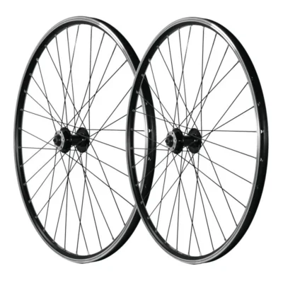 Wielset Rodi Viper 19 28" - 32 spaaks - 6 bouts remschijfbevestiging - 8/9/10/11 speed - zwart - Quick Release