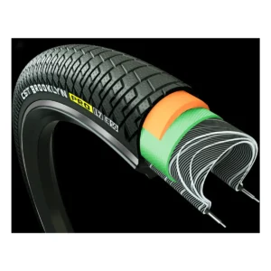 Buitenband CST Brooklyn Pro Cargo 26 x 2.15 / 55-559 - zwart met reflectie