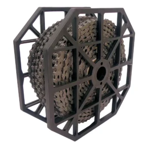 Ketting Single Speed KMC E1 EPT - donker zilver- werkplaatsrol 50 meter