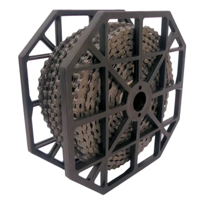 Ketting Single Speed KMC E1 EPT - donker zilver- werkplaatsrol 50 meter