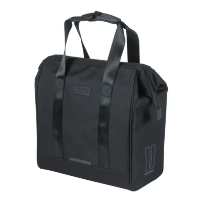 Fietsshopper Basil Grand MIK Hooks 23L 12 x 35 x 35 cm - zwart