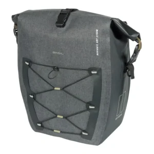 Enkele tas Basil Navigator Storm L MIK 25-31L 15 x 27 x 41 cm - zwart