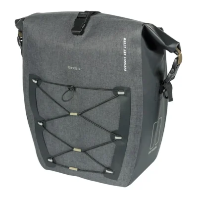 Enkele tas Basil Navigator Storm L MIK 25-31L 15 x 27 x 41 cm - zwart