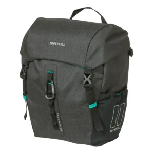 Enkele tas Basil Discovery 365D M MIK 9L 12 x 25 x 33 cm - zwart