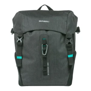 Enkele tas Basil Discovery 365D L MIK 20L 15 x 23 x 35 cm - zwart