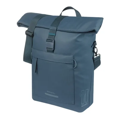 Fietsschoudertas Basil Brooklyn MIK 17L 14 x 32 x 40 cm - blauw