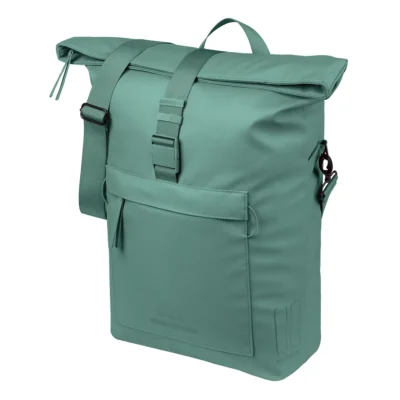 Fietsschoudertas Basil Brooklyn MIK 17L 14 x 32 x 40 cm - groen