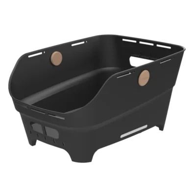 Fietsmand Basil Cento Neo WSL achter 46 x 23 x 14 cm - zwart