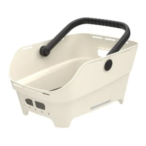 Fietsmand Basil Cento Neo MIK achter 46 x 23 x 14 cm - wit
