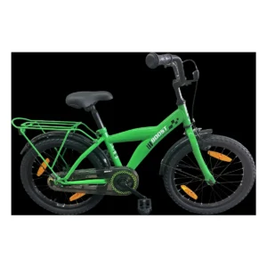 Kinderfiets Bikefun Boost 18 inch met remnaaf - Groen