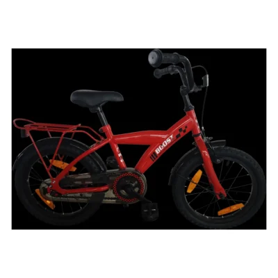 Kinderfiets Bikefun Boost 16 inch met remnaaf - Rood