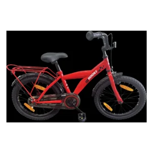 Kinderfiets Bikefun Boost 18 inch met remnaaf - Rood
