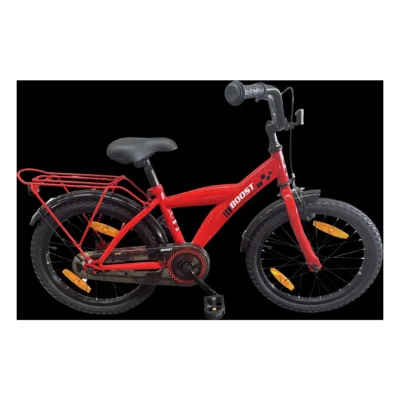 Kinderfiets Bikefun Boost 18 inch met remnaaf - Rood