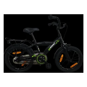 Kinderfiets Bikefun Boost 16 inch met remnaaf - Zwart