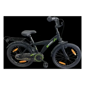 Kinderfiets Bikefun Boost 18 inch met remnaaf - Zwart