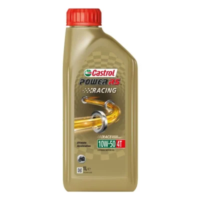 Olie Castrol Power RS Racing 4T 10W-50 - fles à  1 liter