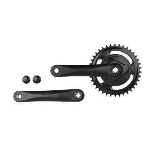 Cranskstel Vinty 38T - 170 mm crankarm - zwart