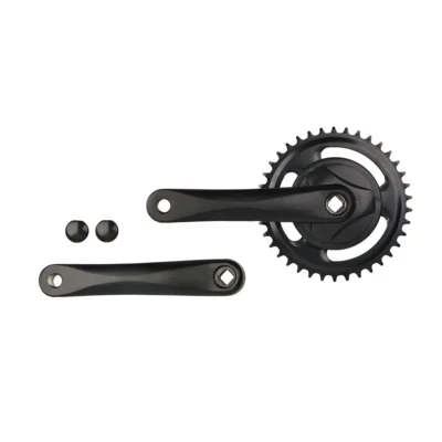 Cranskstel Vinty 38T - 170 mm crankarm - zwart