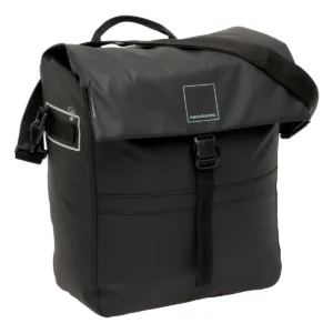 Enkele fietstas New Looxs Leeds Single - 19 liter - 33 x 18 x 38 cm - Black