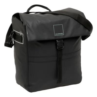 Enkele fietstas New Looxs Leeds Single - 19 liter - 33 x 18 x 38 cm - Black