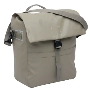 Enkele fietstas New Looxs Leeds Single - 19 liter - 33 x 18 x 38 cm - Taupe