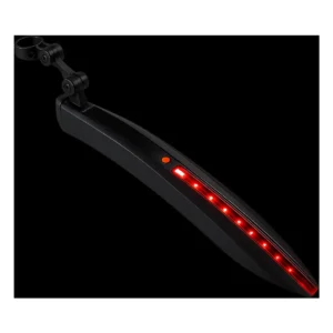 Mirage achterspatbord op zadelpen met QR en LED-strip 24-29 inch