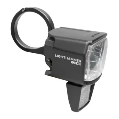 Koplamp LS 890 Lighthammer 100 voor E-bike incl. stuur adapter - zwart