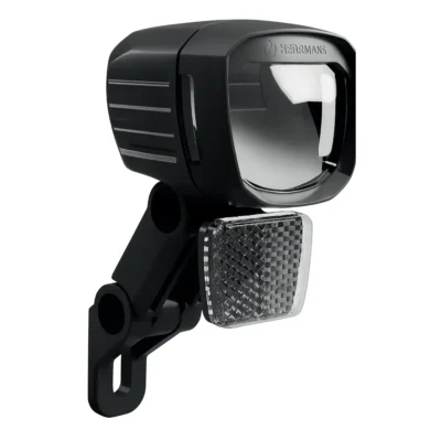 Koplamp Herrmans Nordic MR9 Dynamo 180 Lumen - Zwart