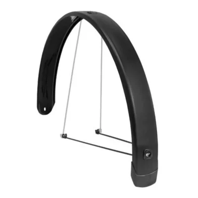 Spatbord achter EurofenderTempo Square 28 inch 58mm - zwart