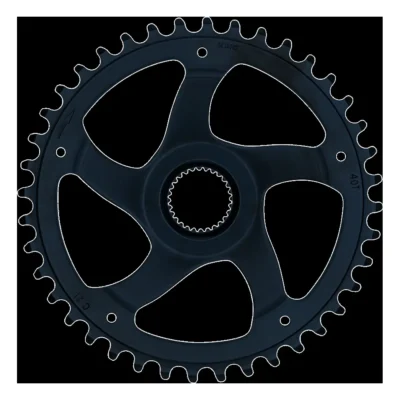 Kettingblad 40T KMC - geschikt voor Bosch generatie 4 - zwart