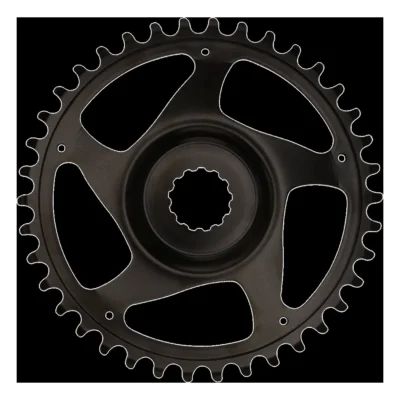 Kettingblad 38T KMC - geschikt voor Bosch generatie 3 - zwart