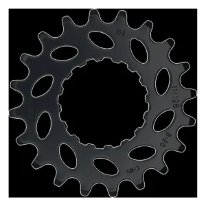 Tandwiel KMC Voor Bosch 20 O-MO Staal 11/128 inch - Zwart