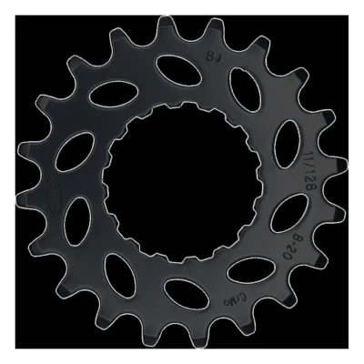 Tandwiel KMC Voor Bosch 20 O-MO Staal 11/128 inch - Zwart