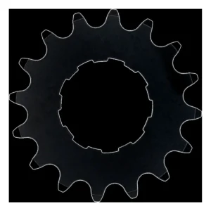 Tandwiel KMC Voor enviolo 16T O-MO Staal 3/32 inch - Zwart