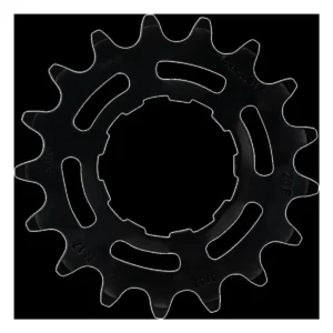 Tandwiel KMC Voor enviolo 17T O-MO Staal 3/32 inch - Zwart