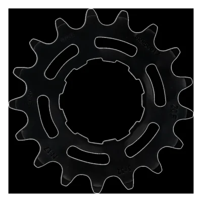 Tandwiel KMC Voor enviolo 17T O-MO Staal 3/32 inch - Zwart