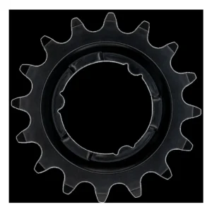 Tandwiel KMC Voor Shimano 16T O-MO Staal 3/32 inch - Zwart