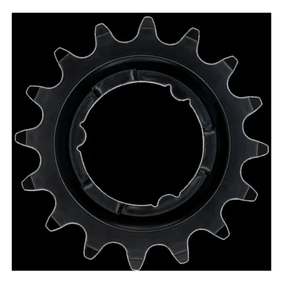 Tandwiel KMC Voor Shimano 16T O-MO Staal 3/32 inch - Zwart