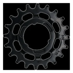 Tandwiel KMC Voor Shimano 20T O-MO Staal 3/32 inch - Zwart