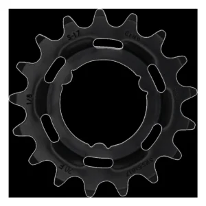 Tandwiel KMC Voor Shimano 17T O-MO Staal 1/8 inch - Zwart