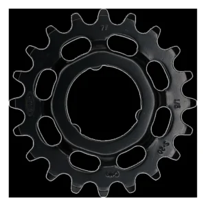 Tandwiel KMC Voor Shimano 20T O-MO Staal 1/8 inch - Zwart