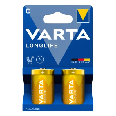 Batterij Varta Longlife Alkaline LR14 C (2x)
