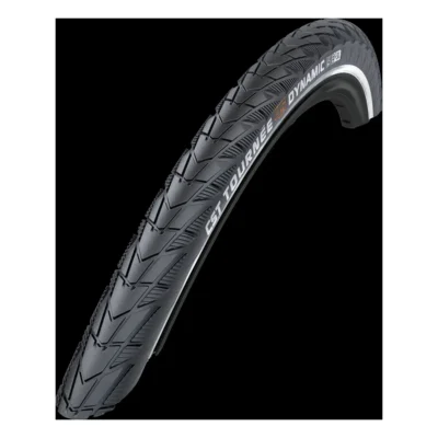 Buitenband CST Tournée 45 Dynamic 26 x 1.75" / 47-559 mm - zwart met reflectie